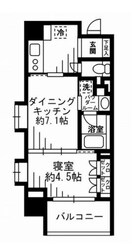 レジディア池尻大橋の物件間取画像